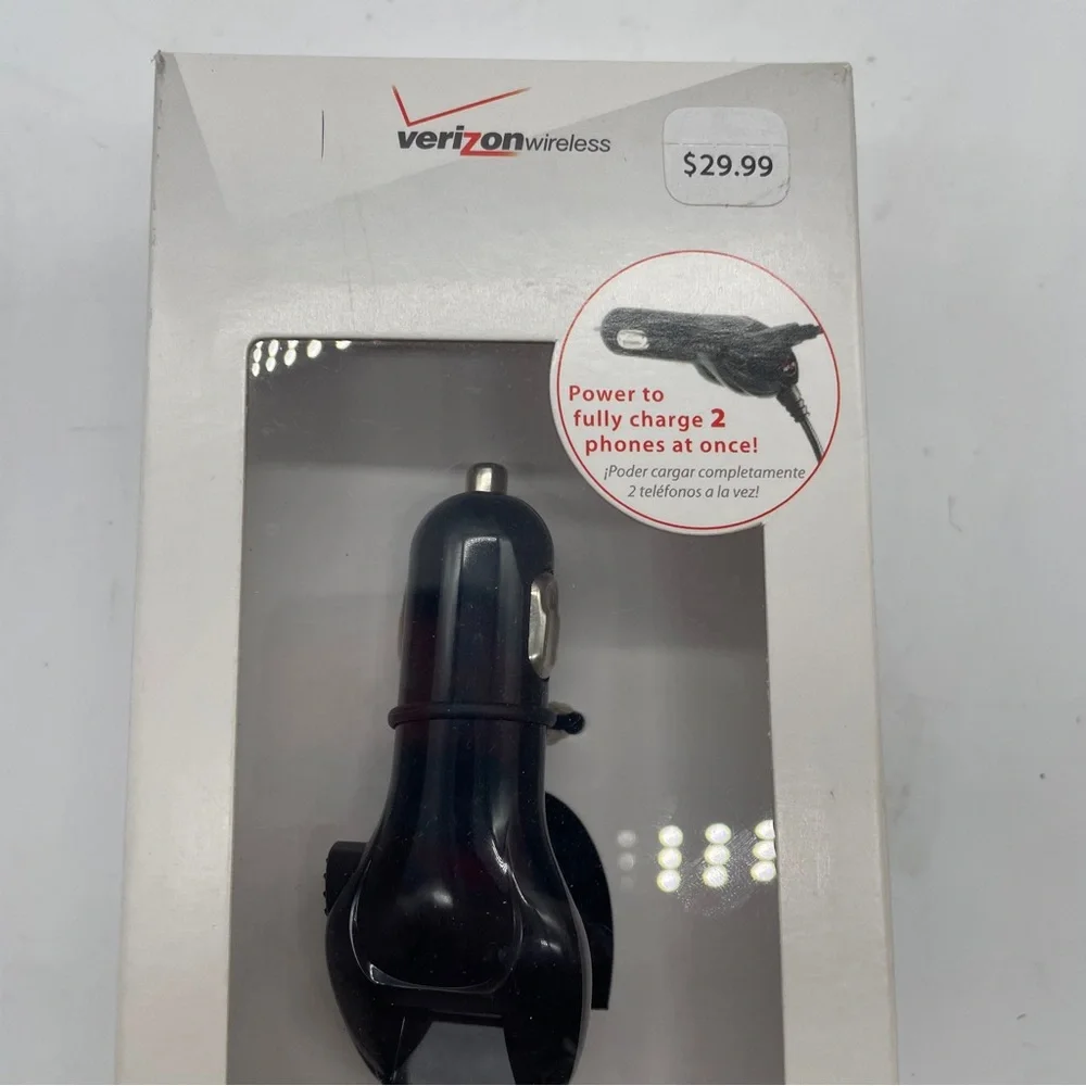 Verizon Car Vehicle Charger With USB Port Universal New